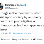 #MarriageStrike