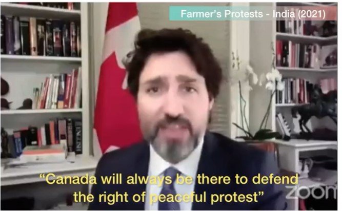 Justin Trudeau – Protests